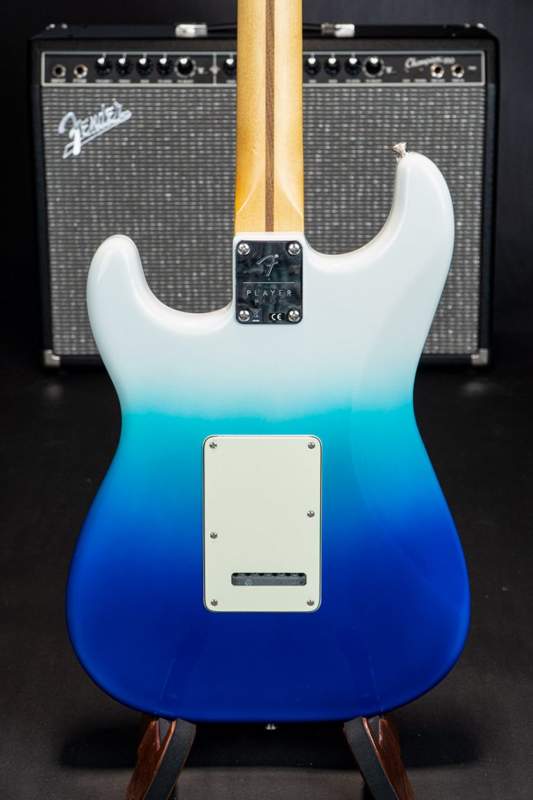 Fender Player Plus Stratocaster HSS Belair Blue บอดี้ด้านหลัง ขายราคาพิเศษ
