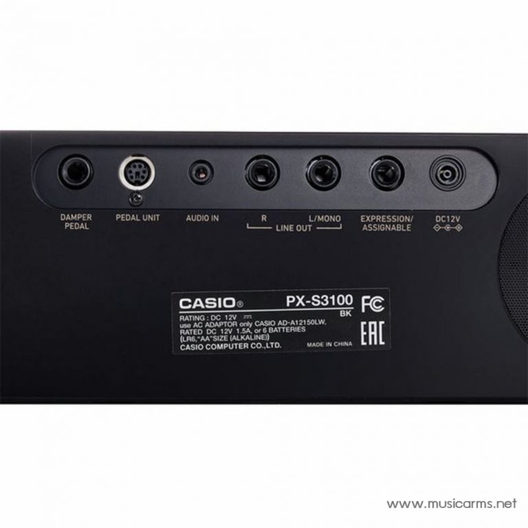 Casio PX-S3100 ช่องต่อ ขายราคาพิเศษ