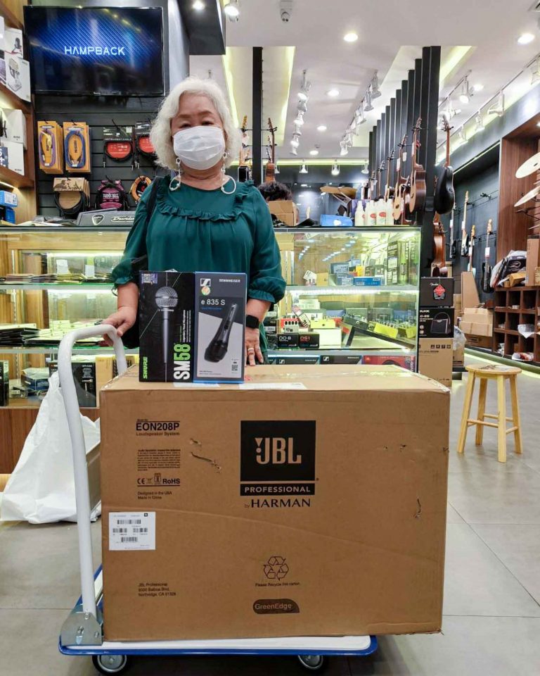 JBL EON208P ลูกค้า Music Arms