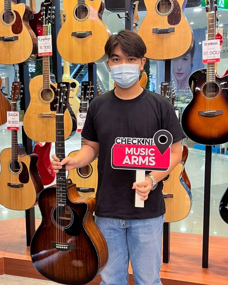 Gusta Grand Koa ลูกค้า Music Arms