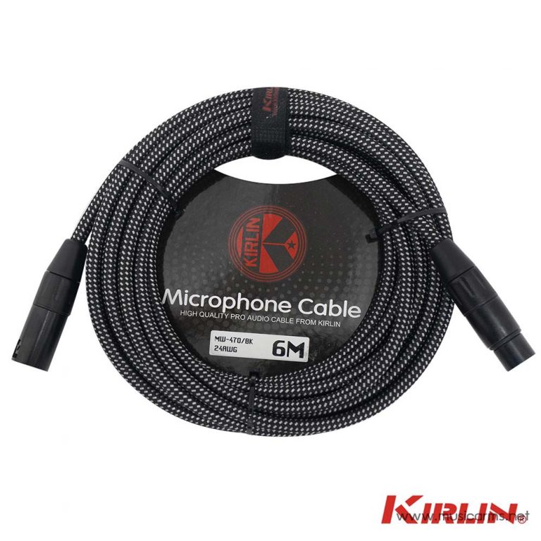 Kirlin MW-470 6M Microphone Cable ขายราคาพิเศษ