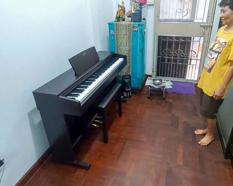 ประกอบเปียโนไฟฟ้ารุ่นYamaha YDP-145R