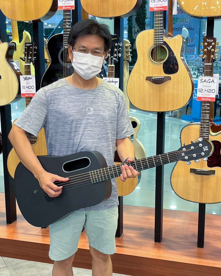 Blue Lava Touch with AirFlow Bag ลูกค้า Music Arms