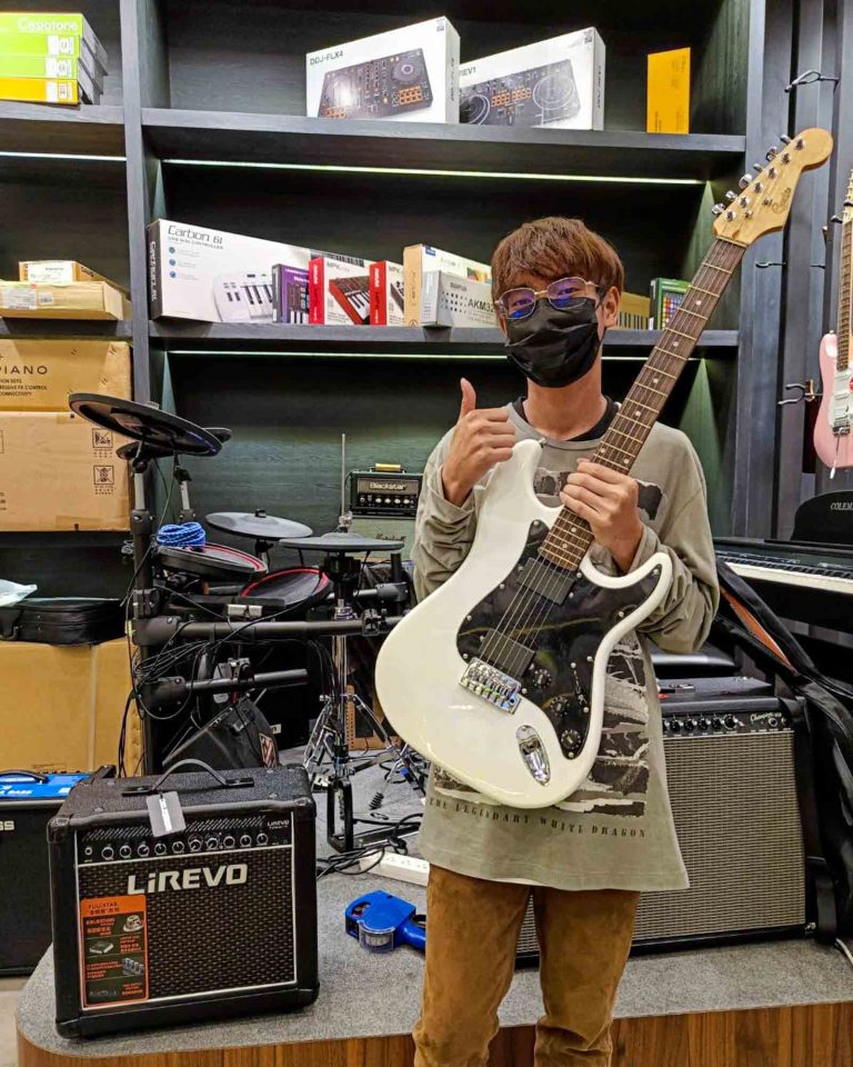 Gusta GST-01 HH + Lirevo Fullstar-15 ลูกค้า Music Arms