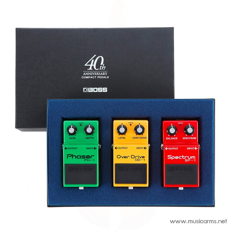 ギター BOSS BOX-40 BOSS BOX-40 Compact Pedal 40th Anniversary Box Set – Theera