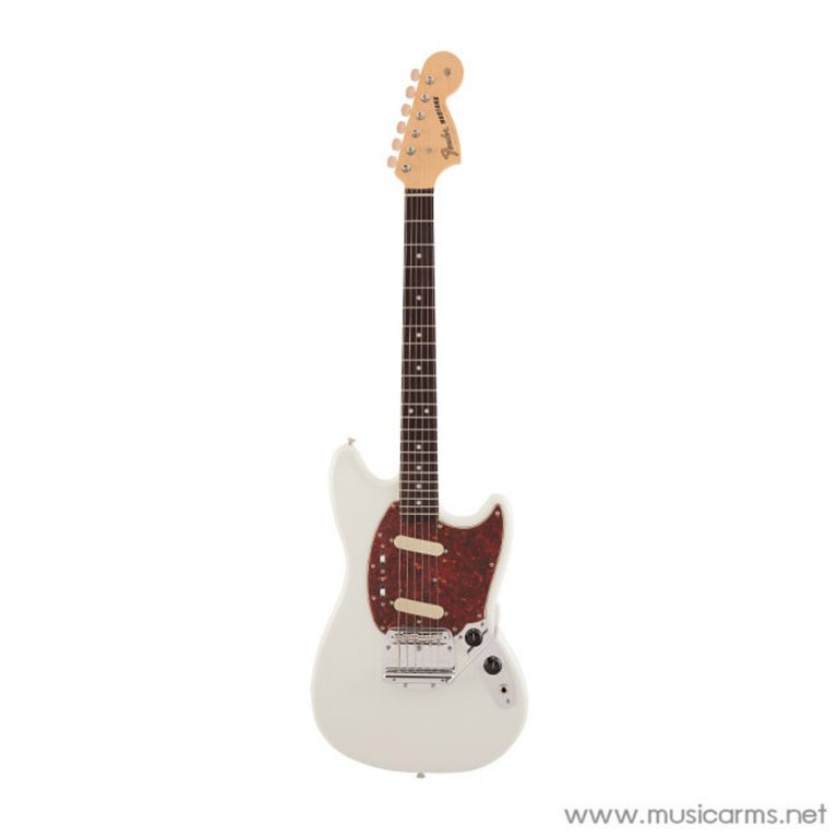 Fender Traditional II 60s Mustang สี  Olympic White