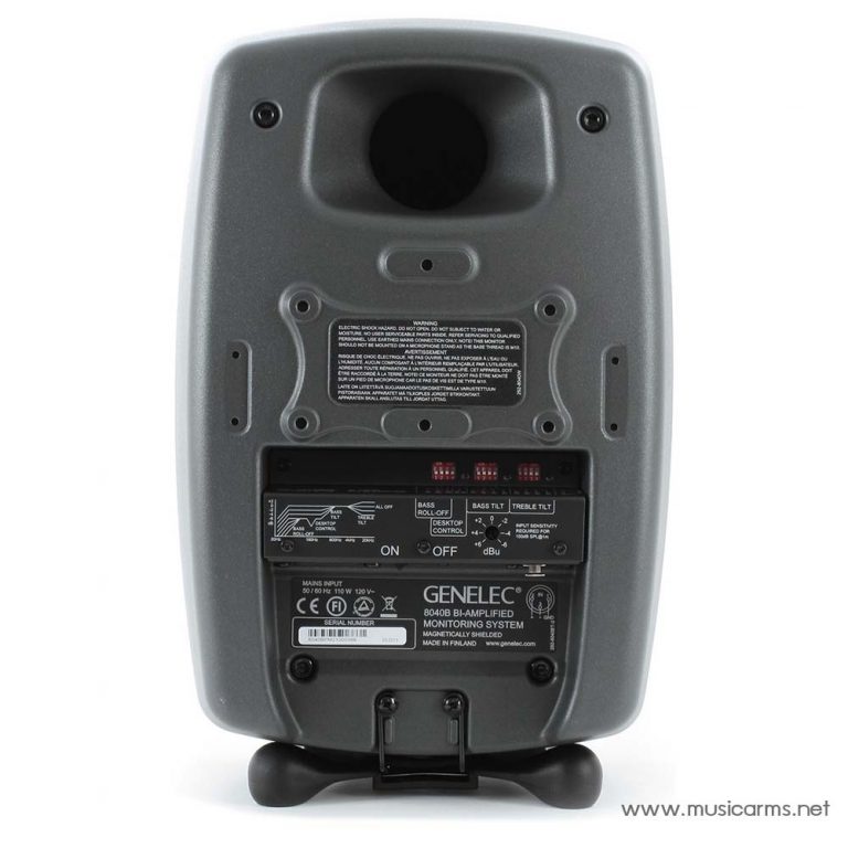 Genelec 8040B Bi-Amped Studio Monitor, Dark Grey หลัง ขายราคาพิเศษ