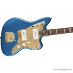 Squier 40th Anniversary Jazzmaster Gold Edition Blue คอ ขายราคาพิเศษ