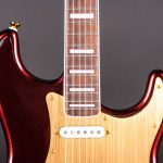 Squier 40th Anniversary Stratocaster Gold Edition Ruby Red Metallic Neck ขายราคาพิเศษ