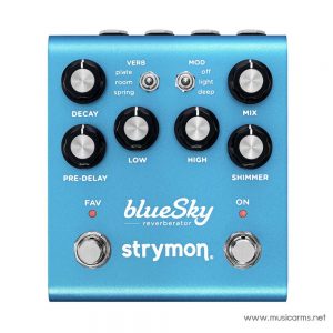 Strymon BlueSky Reverberator V2 เอฟเฟคกีตาร์ไฟฟ้าราคาถูกสุด
