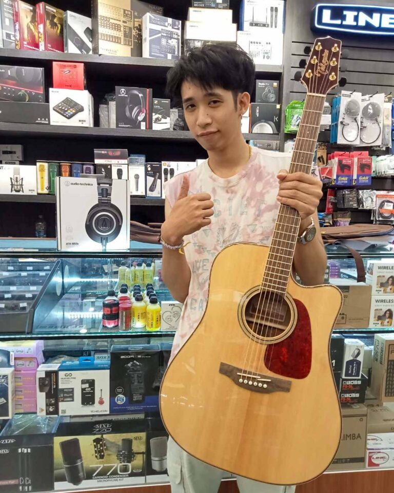โปร่งไฟฟ้า Takamine GD93CE N 1 + หูฟัง Audio Technica ATH-M50X