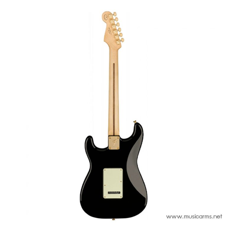 Fender Player Stratocaster Black Gold Hardware Limited Edition ด้านหลัง ขายราคาพิเศษ