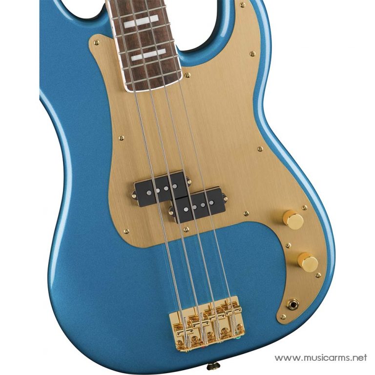 Squier 40th Anniversary Precision Bass Gold Edition Lake Placid Blue บอดี้ ขายราคาพิเศษ