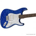 Squier Affinity Stratocaster QMT Sapphire Blue Transparent คอ ขายราคาพิเศษ