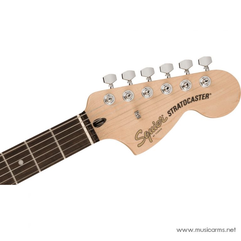 Squier Affinity Stratocaster QMT Sapphire Blue Transparent หัว ขายราคาพิเศษ