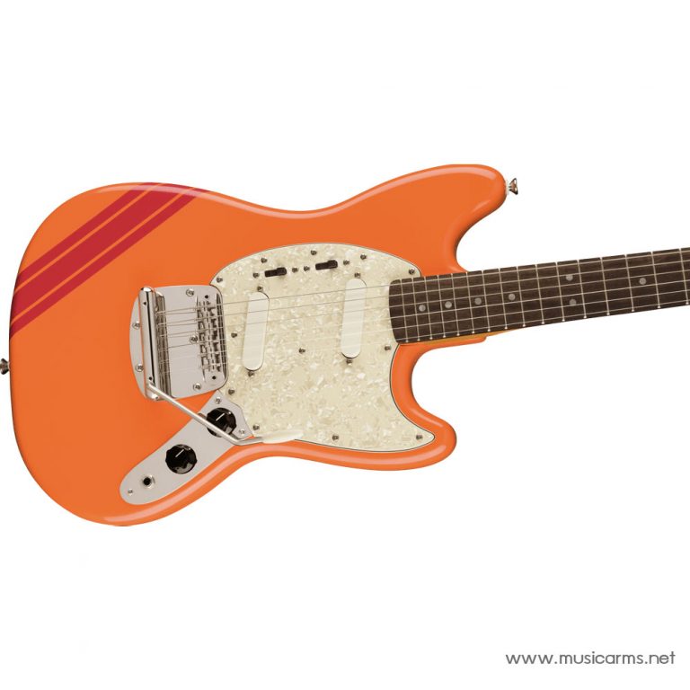 Squier Classic Vibe ‘60s Competition Mustang With Stripes Limited Edition Capri Orange ปิ๊กอัพ ขายราคาพิเศษ