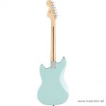 Squier FSR Bullet Mustang HH With Stripes Limited Edition Daphne Blue ด้านหลัง ขายราคาพิเศษ