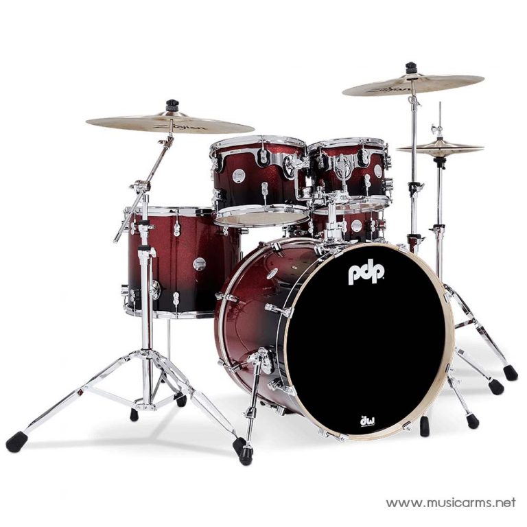 DW PDP Concept Maple Red to Black Lacquer ขายราคาพิเศษ
