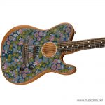 Fender American Acoustasonic Telecaster Blue Flower Limited Edition บอดี้ ขายราคาพิเศษ