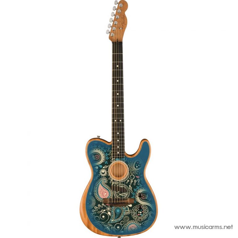 Fender American Acoustasonic Telecaster Blue Paisley Limited Edition ขายราคาพิเศษ