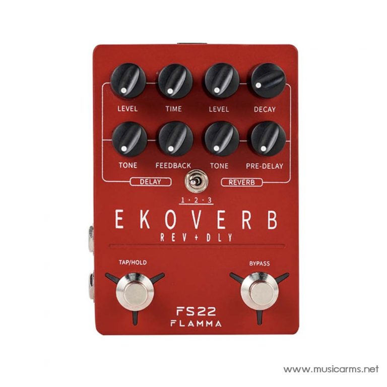 Flamma FS22 Ekoverb Guitar Stereo Dual Reverb Delay ขายราคาพิเศษ