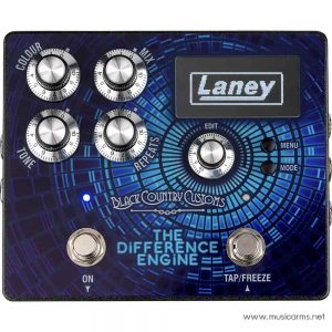 Laney Black Country Customs The Difference Engine Stereo Delay Pedal เอฟเฟคกีตาร์ราคาถูกสุด