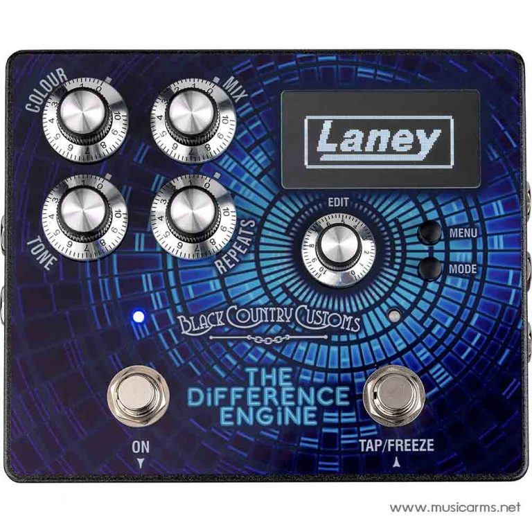 Laney Black Country Customs The Difference Engine Stereo Delay Pedal ขายราคาพิเศษ