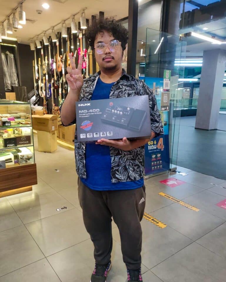 เอฟเฟคกีตาร์ NUX Multi Fumction MG-400 ซีคอน