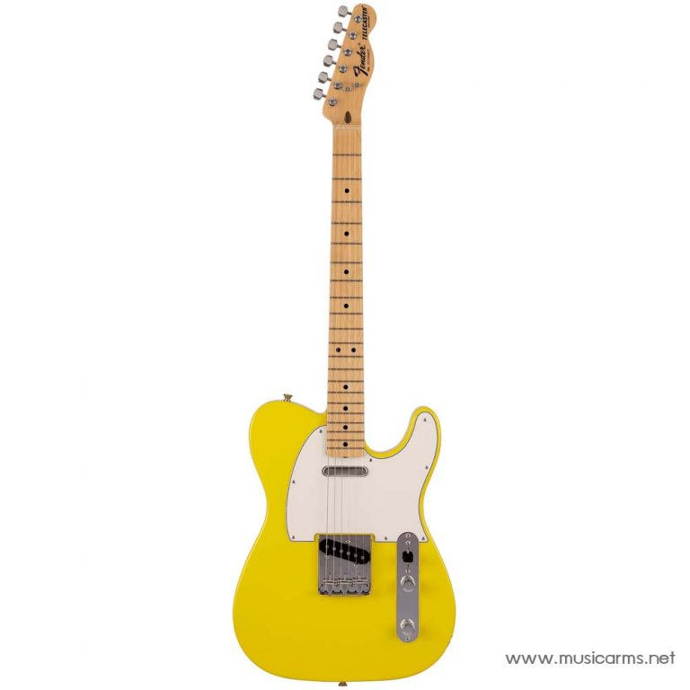 Fender International Color Telecaster Limited Edition กีตาร์ไฟฟ้า สี Monaco Yellow