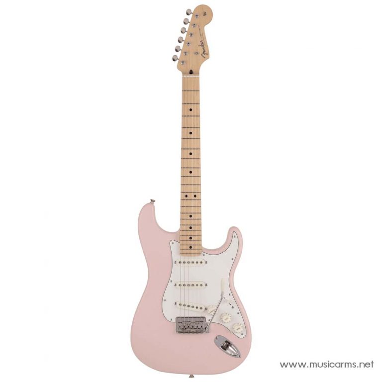 Fender Junior Collection Stratocaster กีตาร์ไฟฟ้า สี Satin Shell Pink