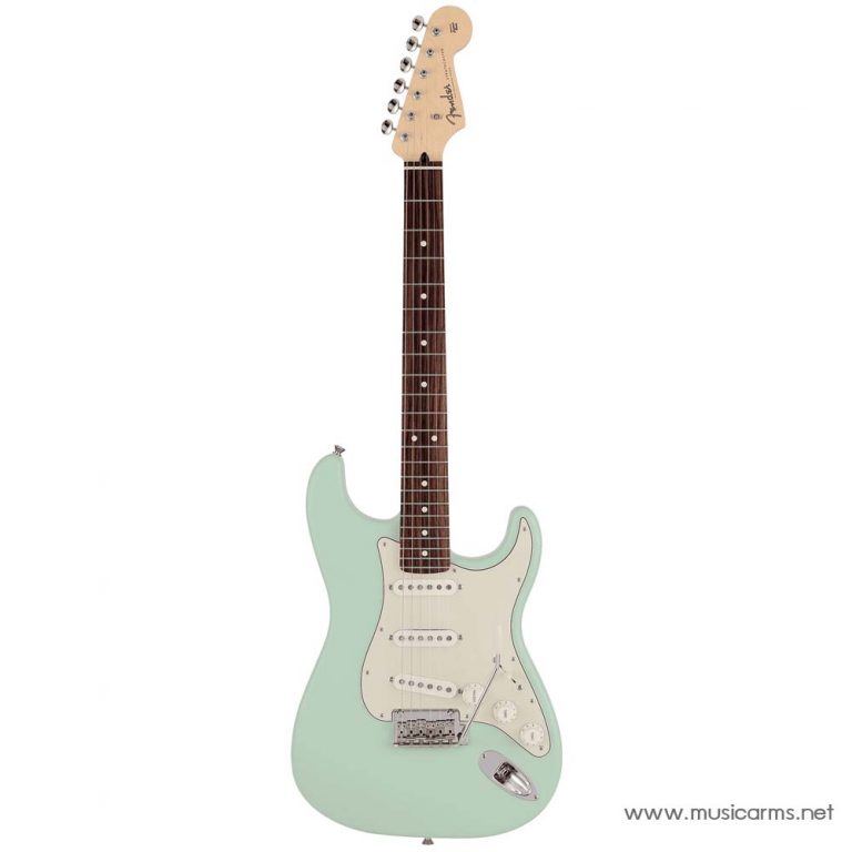Fender Junior Collection Stratocaster กีตาร์ไฟฟ้า สี Satin Surf Green