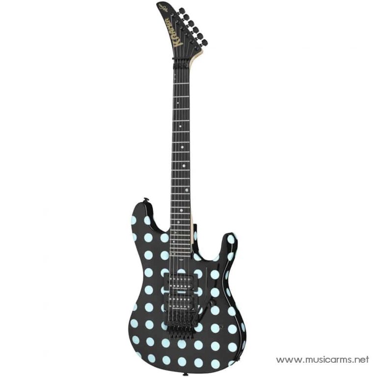 Kramer NightSwan Black with Blue Polka Dot ขายราคาพิเศษ
