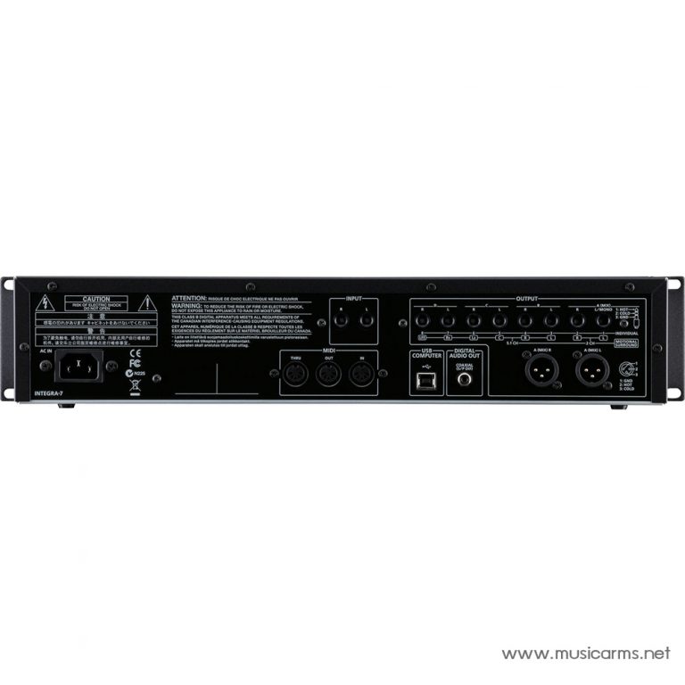 Roland Integra-7 ด้านหลัง ขายราคาพิเศษ