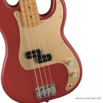 Squier 40th Anniversary Precision Bass MN Satin Vintage Edition Dakota Red ปิ๊กอัพ ขายราคาพิเศษ