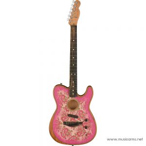 Fender American Acoustasonic Telecaster Pink Paisley Limited Edition กีตาร์โปร่งไฟฟ้าราคาถูกสุด