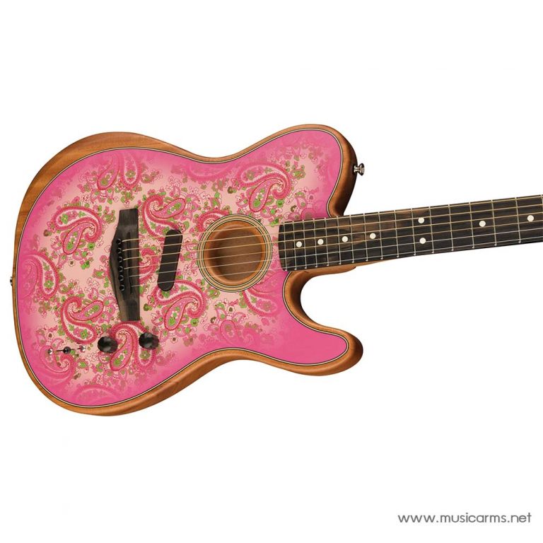 Fender American Acoustasonic Telecaster Pink Paisley body ขายราคาพิเศษ
