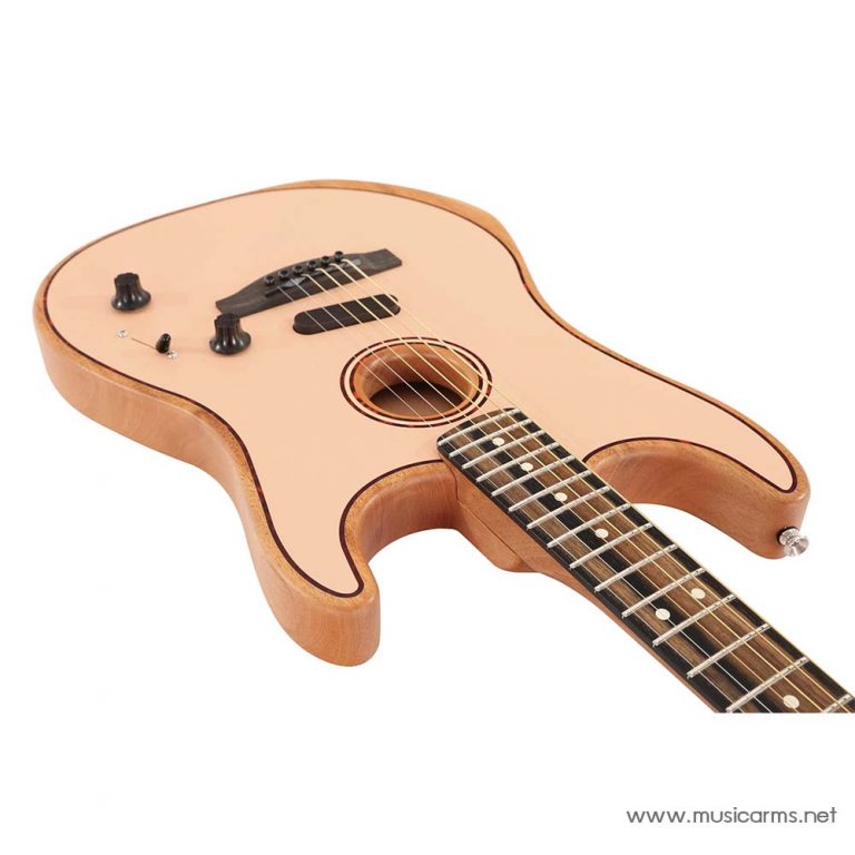 Fender Limited Edition American Acoustasonic Stratocaster Shell Pink neck ขายราคาพิเศษ