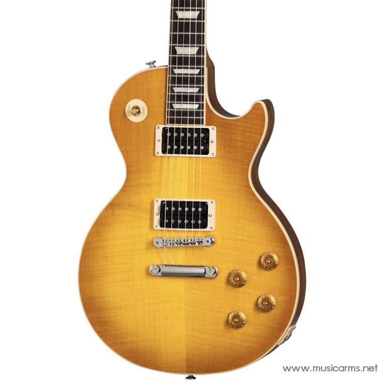 Gibson USA Les Paul Standard 50s Faded Electric Guitar in Vintage Honey Burst body ขายราคาพิเศษ