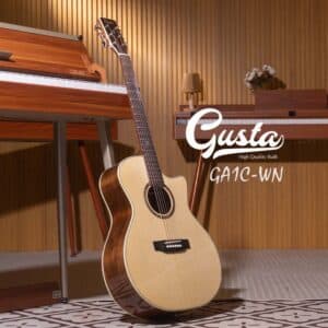 Gusta GA1C-WN กีตาร์โปร่งราคาถูกสุด