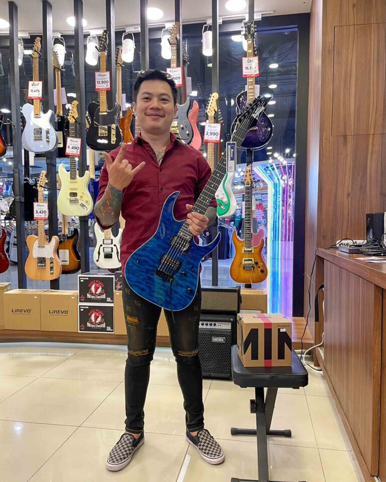 IBANEZ GRG120QASP BGD +Positive Grid Spark Mini BK