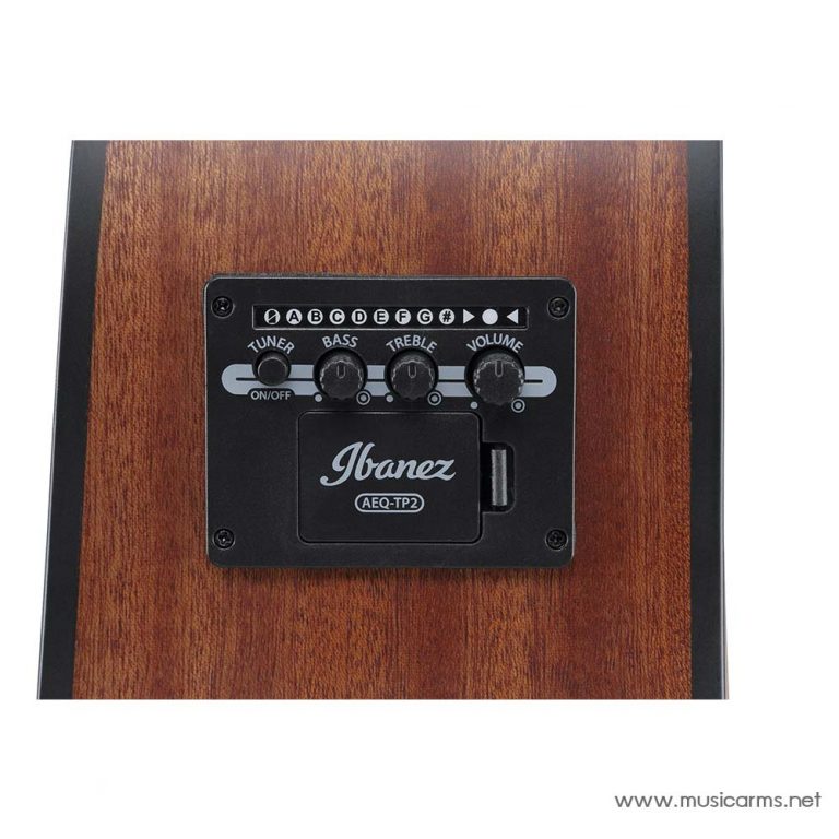 Ibanez AAD50CE-LG Grand Dreadnought Acoustic Guitar in Natural Low Gloss pickup ขายราคาพิเศษ