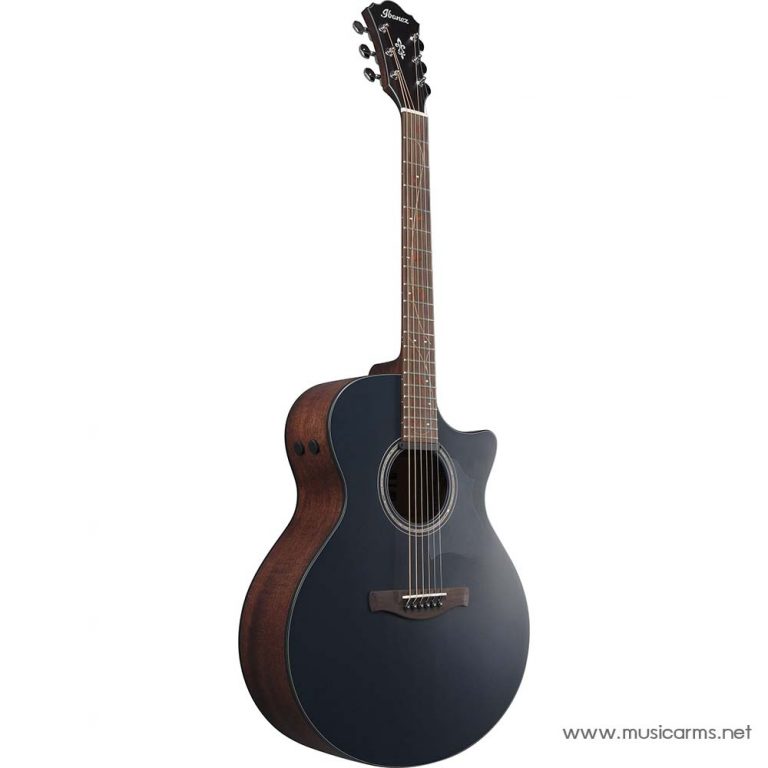 Ibanez AE275 Dark Tide Blue Flat side ขายราคาพิเศษ