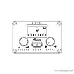 Ibanez AEG220 control ขายราคาพิเศษ