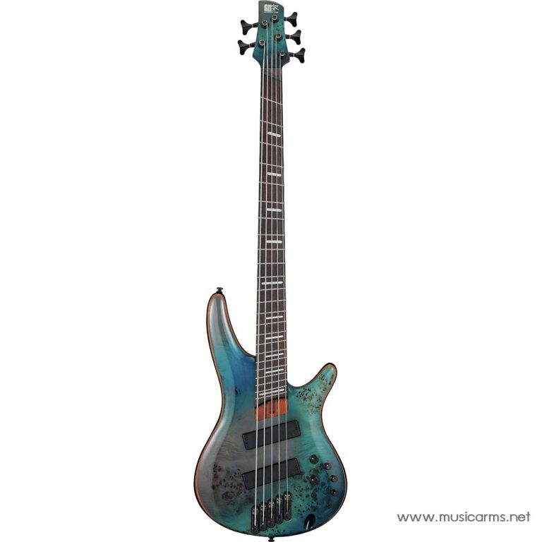 Ibanez SRMS805-TSR 5-String Multi-Scale Bass Guitar in Tropical Seafloor ขายราคาพิเศษ