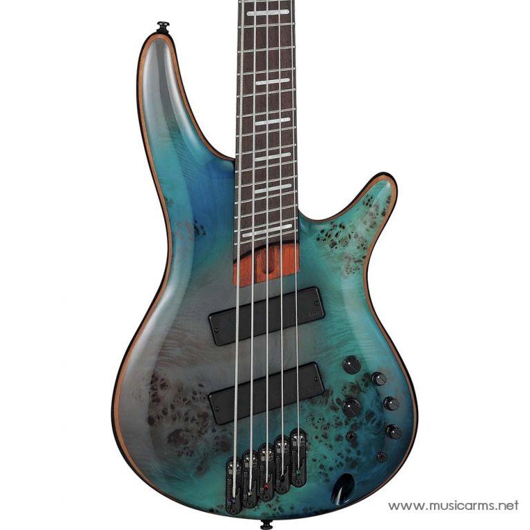 Ibanez SRMS805-TSR 5-String Multi-Scale Bass Guitar in Tropical Seafloor body ขายราคาพิเศษ