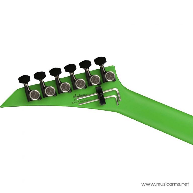Jackson American Series Soloist SL3 Electric Guitar in Satin Slime Green tuner ขายราคาพิเศษ