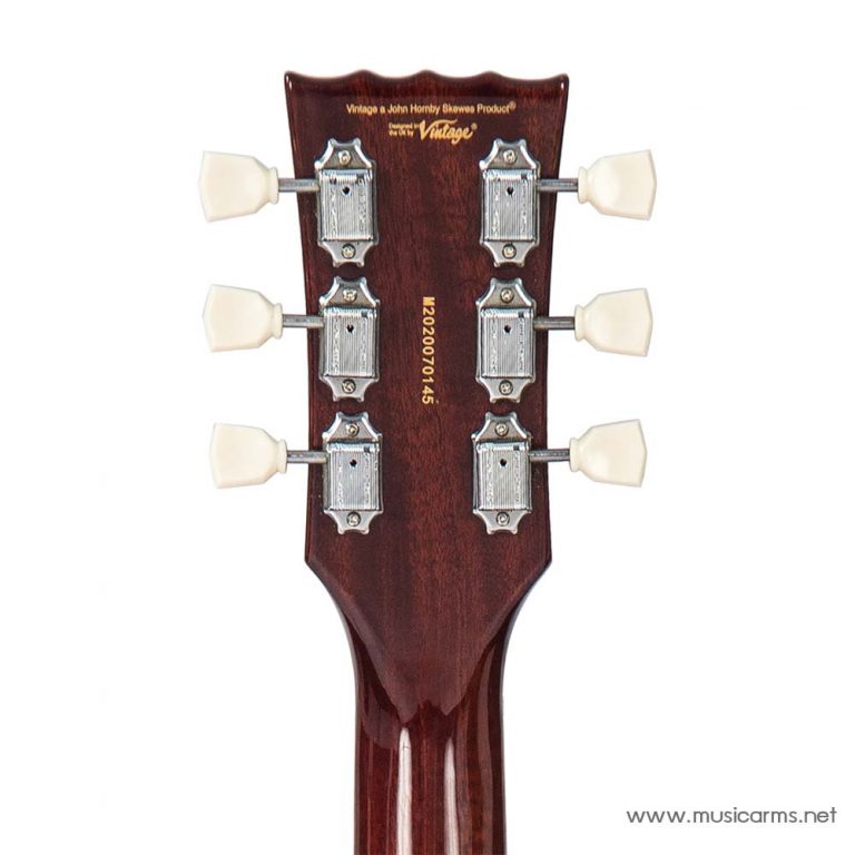 Vintage V100 ReIssued With Bigsby Flamed Amber tuner ขายราคาพิเศษ