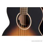 Epiphone El Capitan J-200 Studio Electro Acoustic Bass Guitar in Aged Vintage Sunburst soundhole ขายราคาพิเศษ