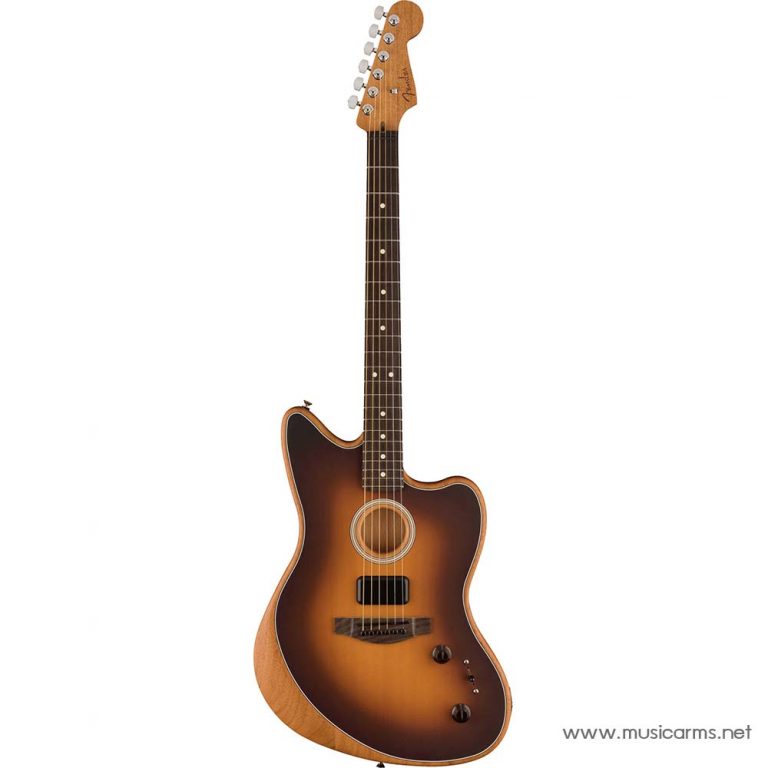 Fender Acoustasonic Player Jazzmaster กีตาร์โปร่งไฟฟ้า สี 2-Colour Sunburst