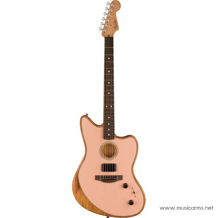 Fender Acoustasonic Player Jazzmaster Shell Pink ขายราคาพิเศษ